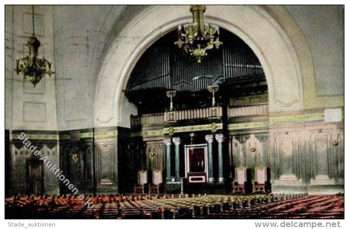 Synagoge Innenansicht Pittsburgh USA Ansichtskarte I-II Synagogue - Judaika