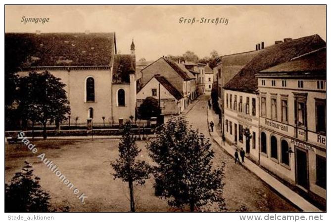 Synagoge GRO&szlig;-STREHLITZ - Kl. Einri&szlig;, Sonst I-II Synagogue - Judaika