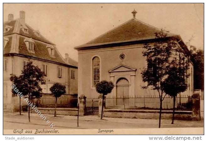 Synagoge BUCHSWEILER,Elsass - Eckbug II Synagogue - Judaika