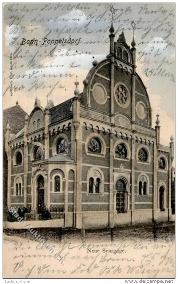 Synagoge Bonn-Poppelsdorf (5300) Ansichtskarte 1905 I-II Synagogue - Jodendom