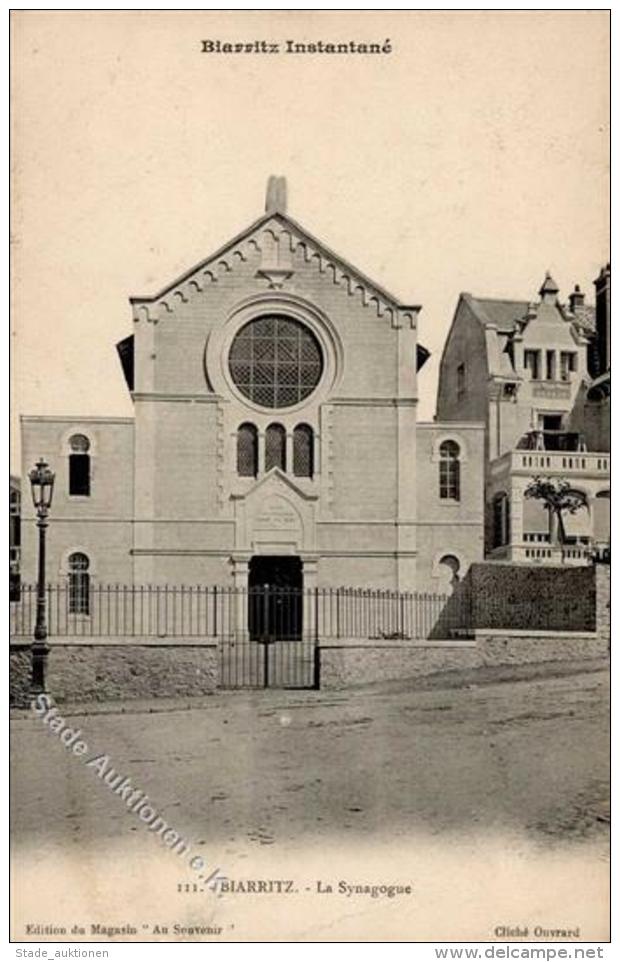 Synagoge BIARRITZ - I-II Synagogue - Judaika