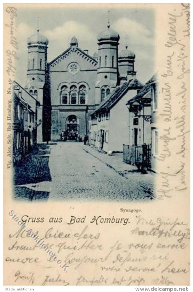 Synagoge BAD HOMBURG - I-II Synagogue - Judaika