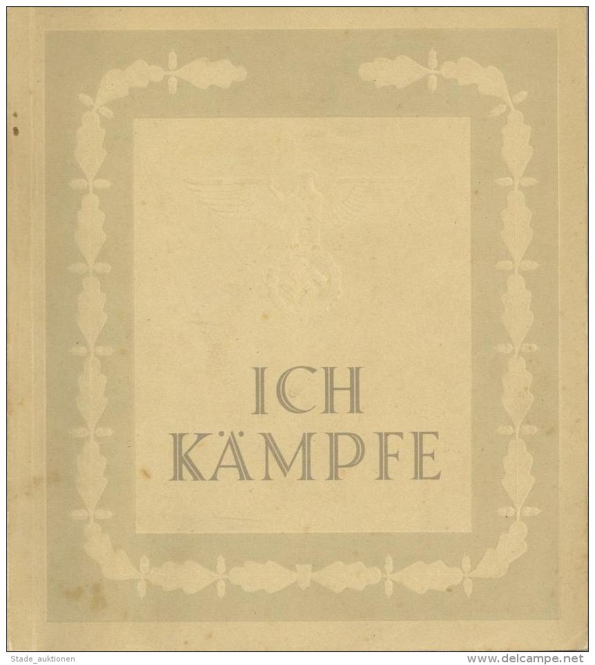 Buch WK II Ich K&auml;mpfe Hrsg. Hauptkulturamt In Der Reichspropagandaleitung Der NSDAP 1943 Zentralverlag Der NSDAP Fr - Weltkrieg 1939-45