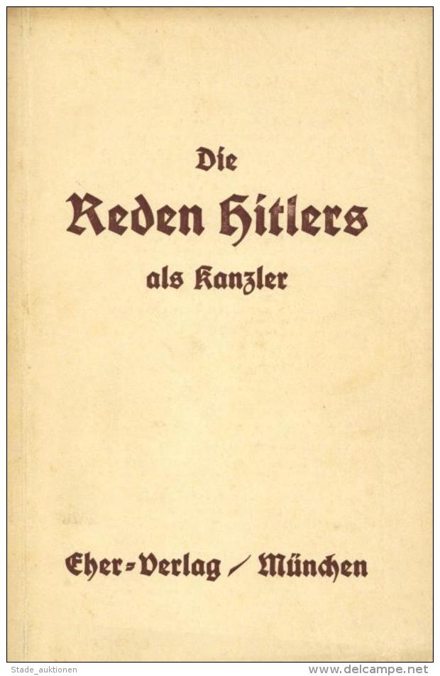 Buch WK II Die Reden Hitlers Als Kanzler Zentralverlag Der NSDAP Franz Eher Nachf. 64 Seiten II - Oorlog 1939-45