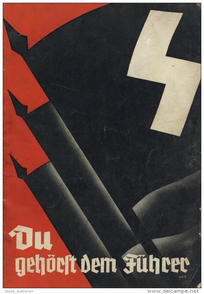 Buch WK II 2 Hefte Hitler Jugend Propaganda Viele Abbildungen II - Weltkrieg 1939-45
