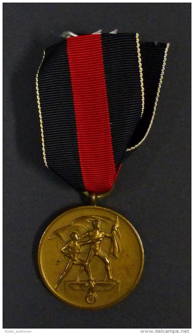 WK II Orden Sudetenland Medaille 1. Oktober 1938 II - Weltkrieg 1939-45