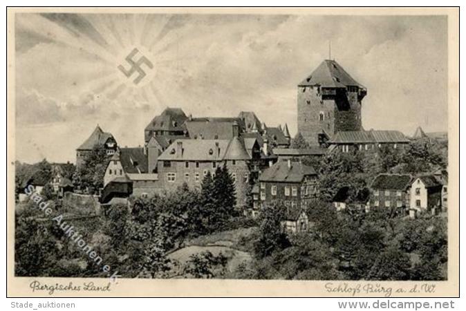 Aufgehende Sonne WK II - SCHLOSS BURG I-II - Weltkrieg 1939-45