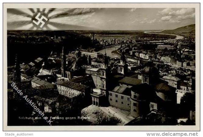 Aufgehende Sonne WK II - SALZBURG 1938 Mit S-o I - Weltkrieg 1939-45