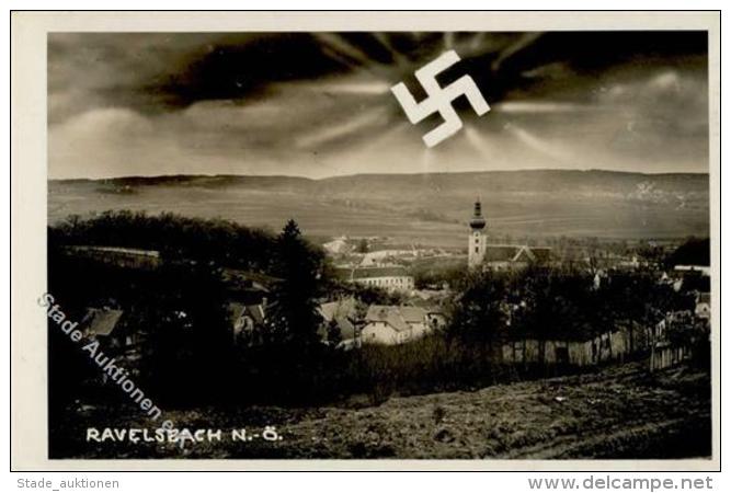 Aufgehende Sonne WK II - RAVELSBACH, N.&Ouml;. I-II - Weltkrieg 1939-45