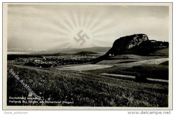 Aufgehende Sonne WK II - Heilgru&szlig; Aus SINGEN - Deutschland Erwache! I - Guerra 1939-45