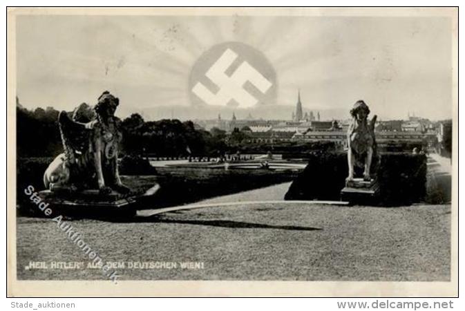 Aufgehende Sonne WK II - Heil Hitler Aus Dem Deutschen WIEN I-II - Weltkrieg 1939-45