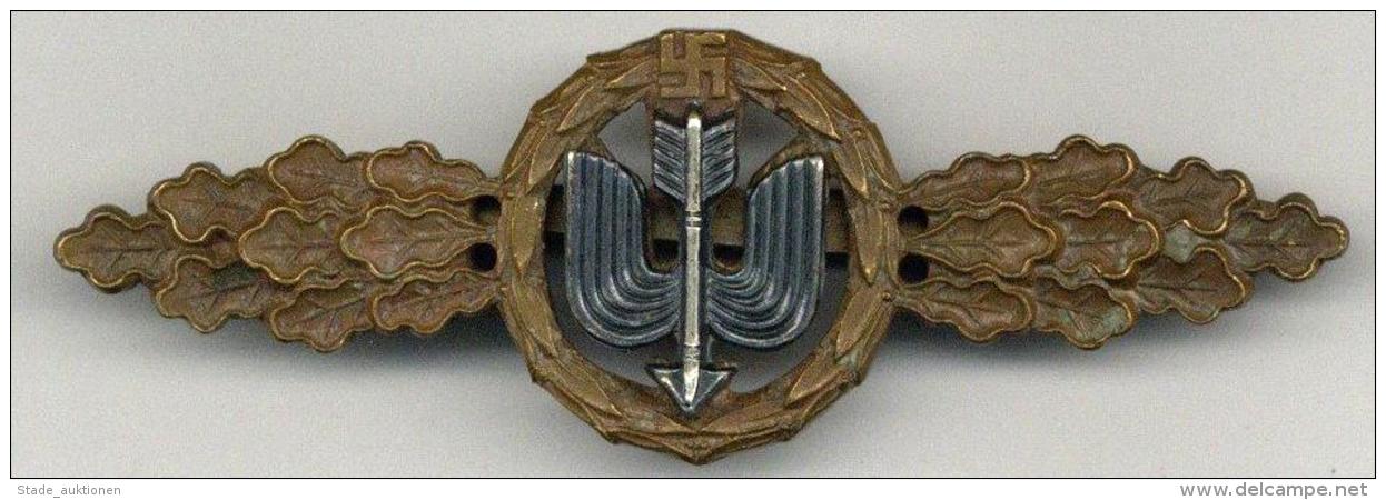 WK II MILITARIA - ORDEN FRONTFLUGSPANGE LUFTWAFFE In Bronze I-II - Weltkrieg 1939-45