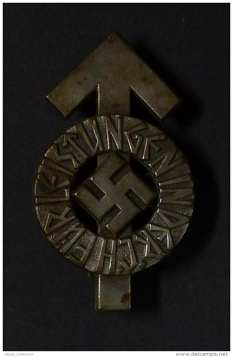 WK II MILITARIA - Anstecker HJ-LEISTUNGSABZEICHEN -  Silber I-II - Weltkrieg 1939-45