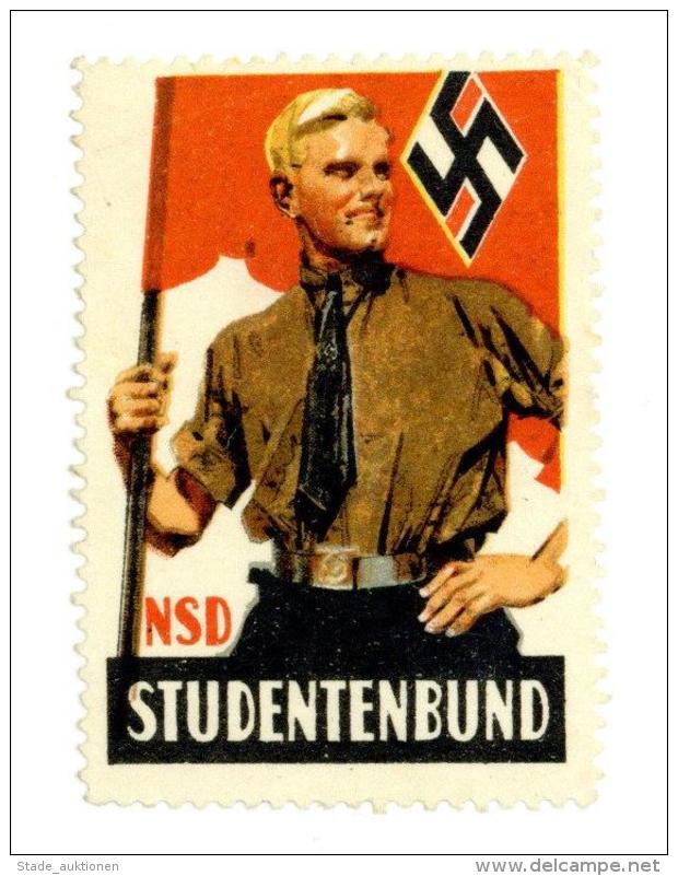 Vignette WK II NSD Sudetenbund I-II - Weltkrieg 1939-45