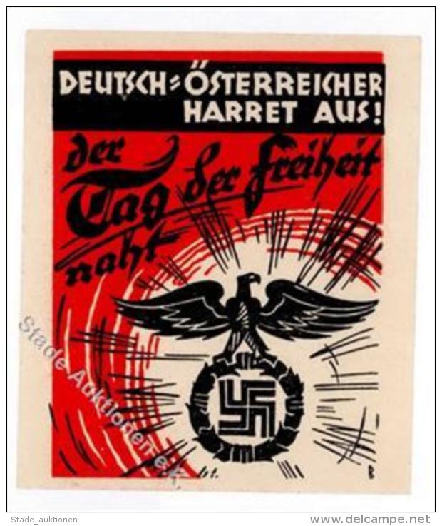 Vignette WK II Deutsch &Ouml;sterreicher Harret Aus Der Tag Der Freiheit Naht I-II - Weltkrieg 1939-45