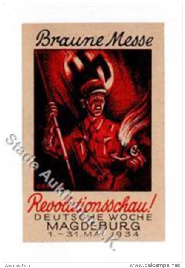 Vignette WK II Braune Messe Revolutionsschau I-II - War 1939-45