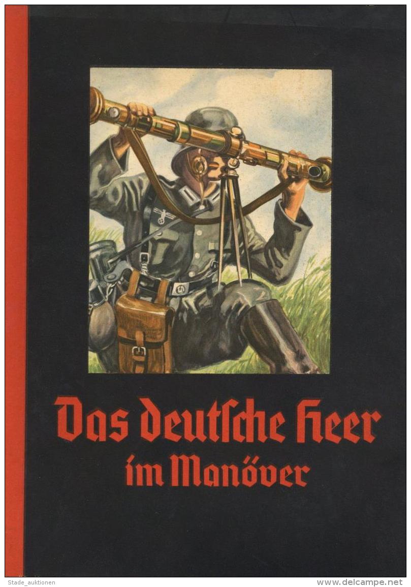 Sammelbild-Album Das Deutsche Heer Im Man&ouml;ver Zigaretten Bilderdienst Dresden 1936 Im Reich Der Mitte Klipp's Kaffe - War 1939-45