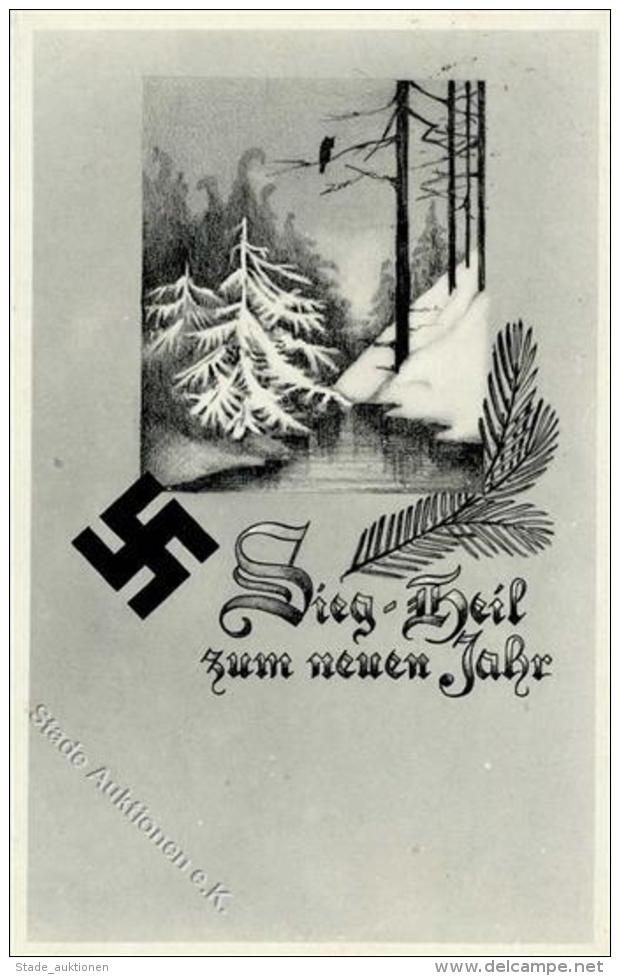 NEUJAHR WK II - SIEG-HEIL Zum Neuen Jahr - O 31.12.32 I - Weltkrieg 1939-45