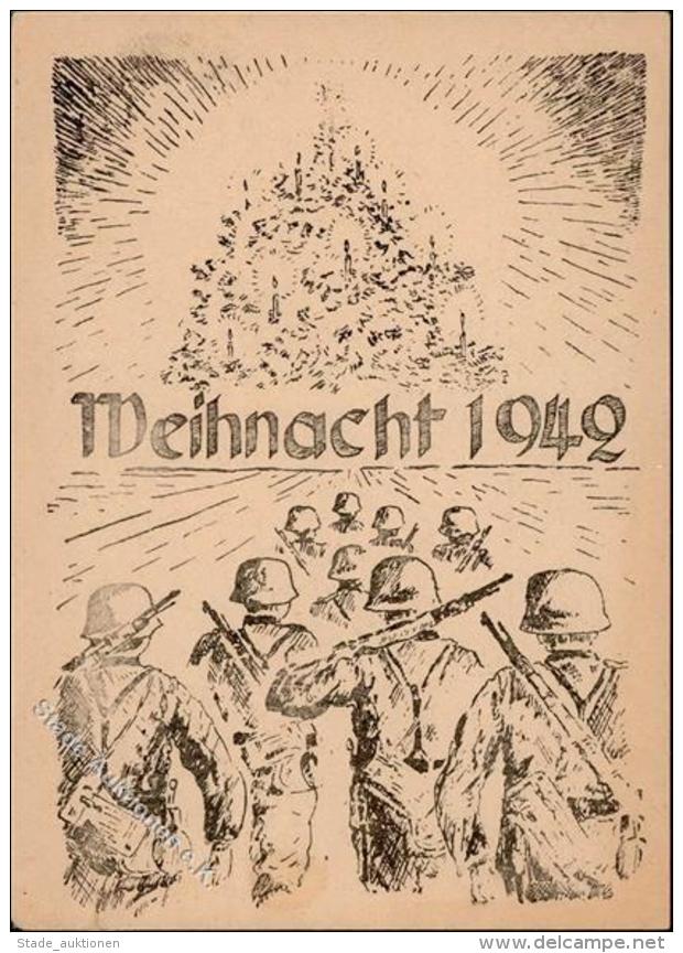 KRIEGSWEIHNACHT WK II - Weihnacht 1942 I-II - Weltkrieg 1939-45