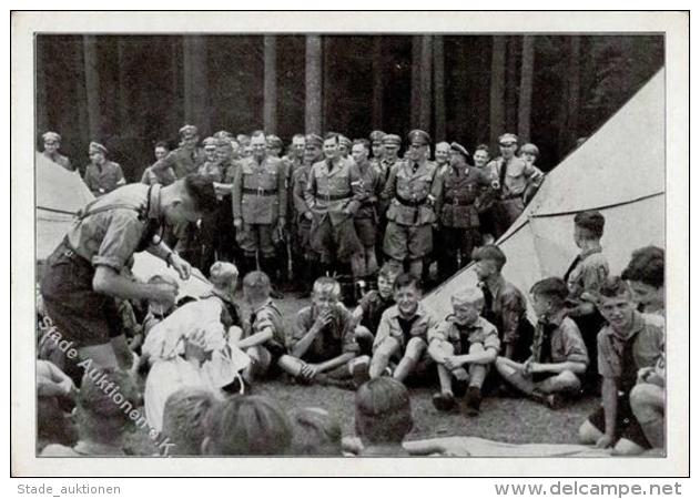 HITLER-JUGEND SACHSEN - ZELTBURGEN Der JUGEND Gebiet MITTELLAND I-II - Guerra 1939-45