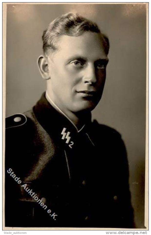 SS WK II Soldat Privat-Foto Karte I-II - Weltkrieg 1939-45