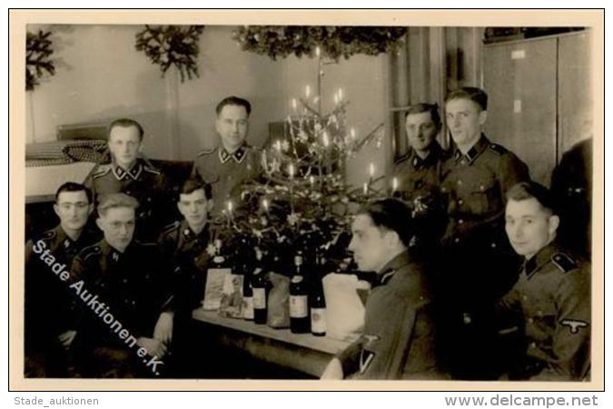 SS Debica Weihnachten WK II Privatfoto AK I-II Noel - Weltkrieg 1939-45