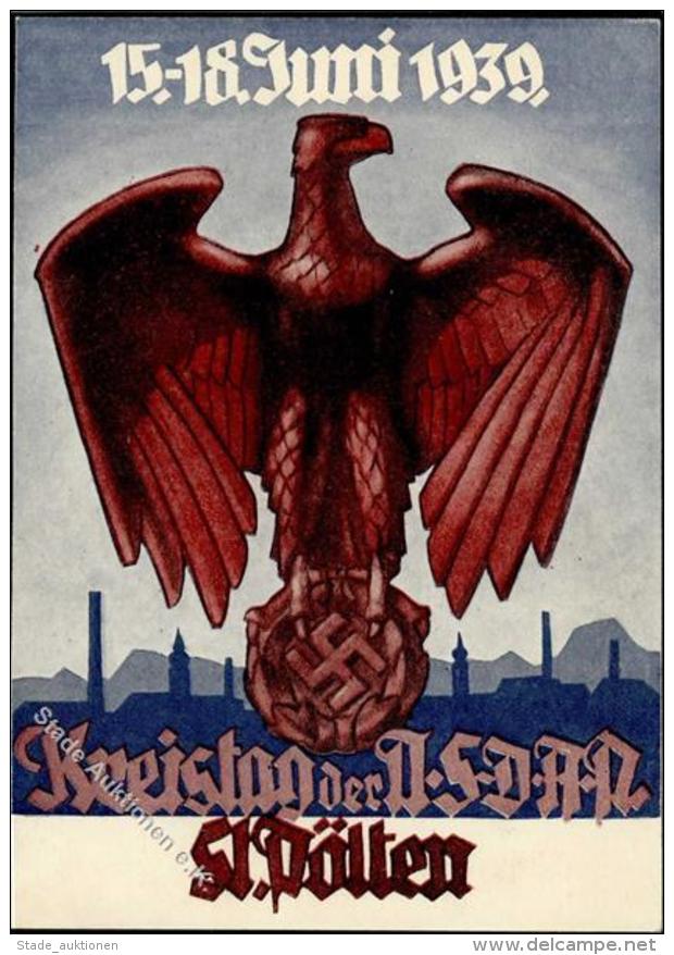ST.P&Ouml;LTEN WK II - NSDAP KREISTAG 1939 Mit S-o I - Guerre 1939-45