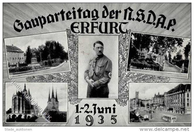 ERFURT WK II - NSDAP-GAUPARTEITAG 1935 I-II - Guerra 1939-45