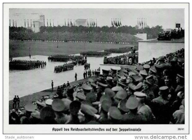 RP N&Uuml;RNBERG WK II 1938 - PH 38/41 Appell Des RAD" I" - Weltkrieg 1939-45