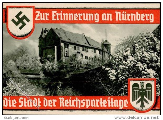 RP N&Uuml;RNBERG WK II - Erinnerungskarte R 32 Mit S-o 1935 I - Weltkrieg 1939-45