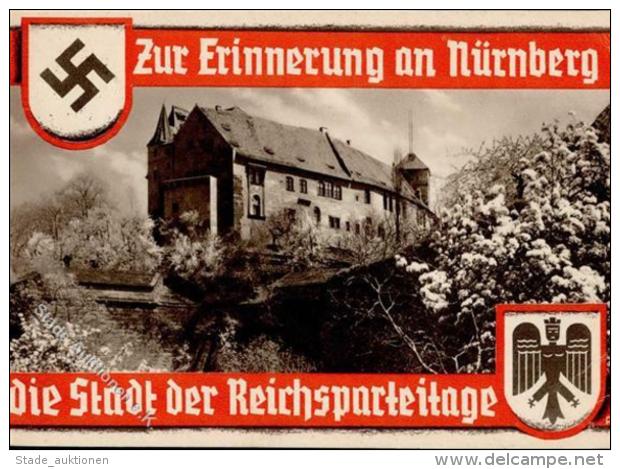 RP N&Uuml;RNBERG WK II - Erinnerungskarte R 31 Mit S-o 1935 I-II - Weltkrieg 1939-45