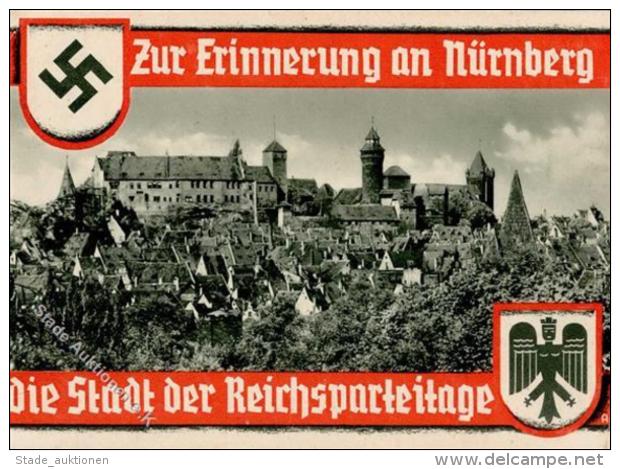 RP N&Uuml;RNBERG WK II - Erinnerungskarte R 29 Mit S-o 1935 I-II - Weltkrieg 1939-45