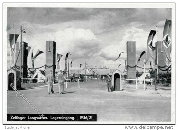 Reichsparteitag WK II Zeltlager Langwasser 1936 I-II - Weltkrieg 1939-45