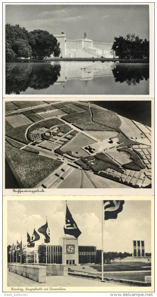 Reichsparteitag N&uuml;rnberg (8500) Lot Mit 12 Ansichtskarten I-II - Weltkrieg 1939-45