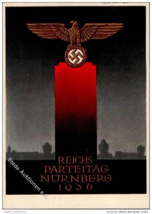 Reichsparteitag N&uuml;rnberg (8500) 1936 Sign. Klein, Richard K&uuml;nstler-Karte I-II - Weltkrieg 1939-45