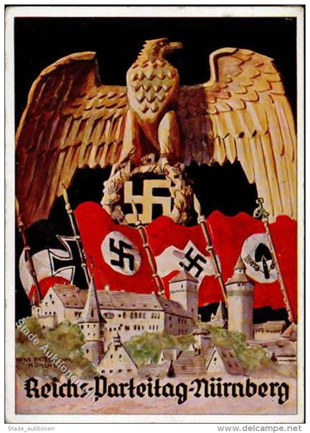 Reichsparteitag N&uuml;rnberg (8500) 1935 Sign. Friedmann, Hans I-II - Weltkrieg 1939-45