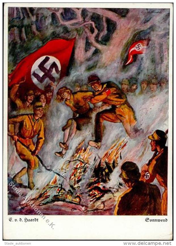 NSDAP-Prop.-Ak WK II - Bildkunst Nr. 17 SONNWEND - SA, I-II - Weltkrieg 1939-45