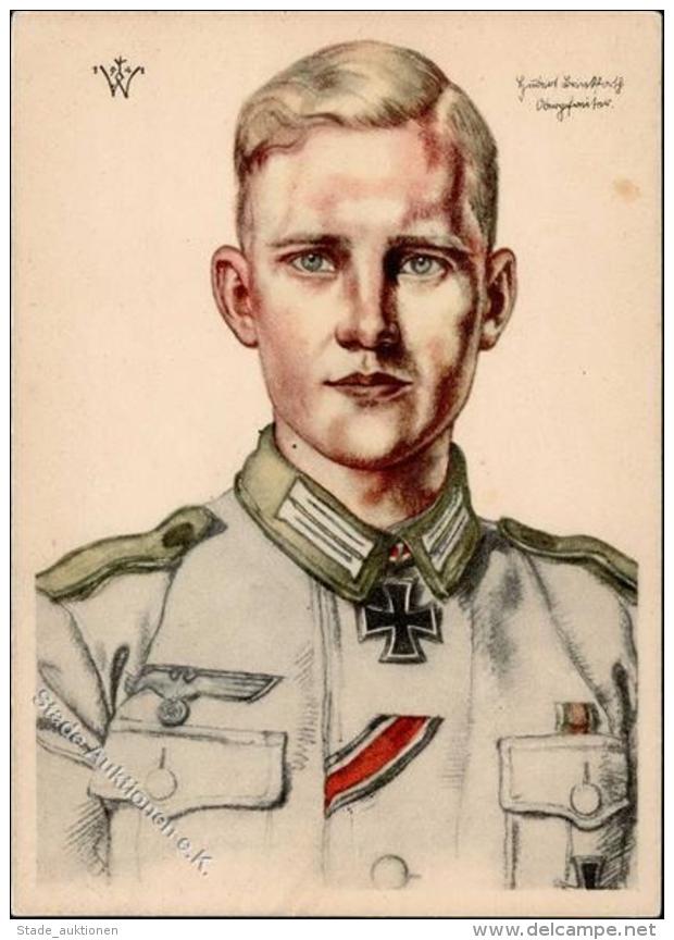 Willrich Nr. E 14 VDA WK II Ritterkreuztr&auml;ger Brinkforth Obergefreiter  K&uuml;nstlerkarte I-II - Weltkrieg 1939-45