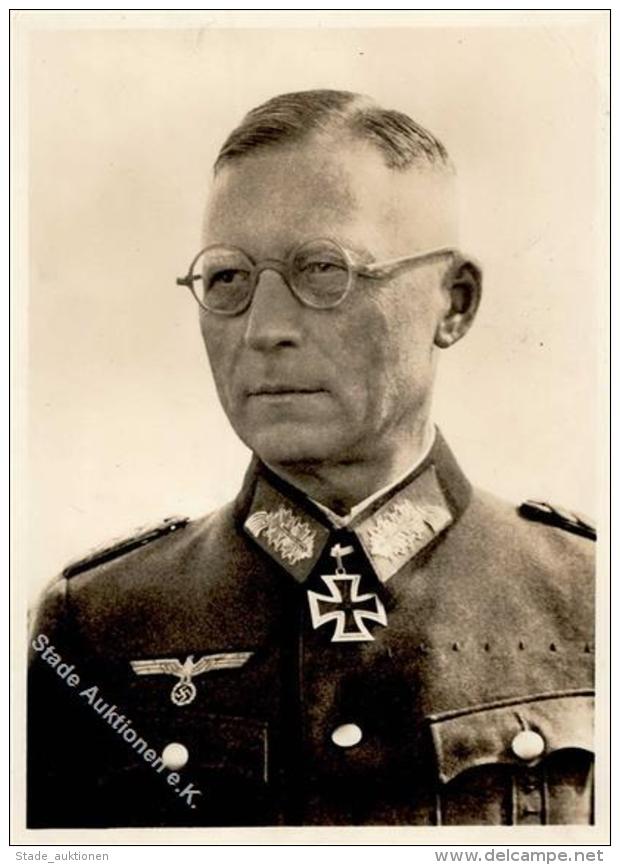 Ritterkreuztr&auml;ger WK II Allmendinger Generalmajor Foto AK I-II - Weltkrieg 1939-45
