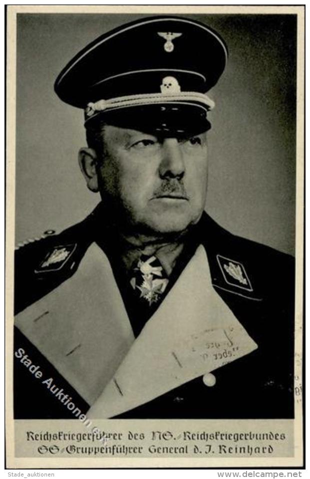 SS-Gruppenf&uuml;hrer General D. J.REINHARD WK II - Reichskriegerf&uuml;hrer I-II - Weltkrieg 1939-45