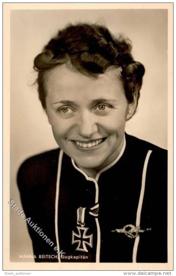 Reitsch, Hanna Flugkapit&auml;n WK II  PH 1517 Foto AK I-II - Weltkrieg 1939-45