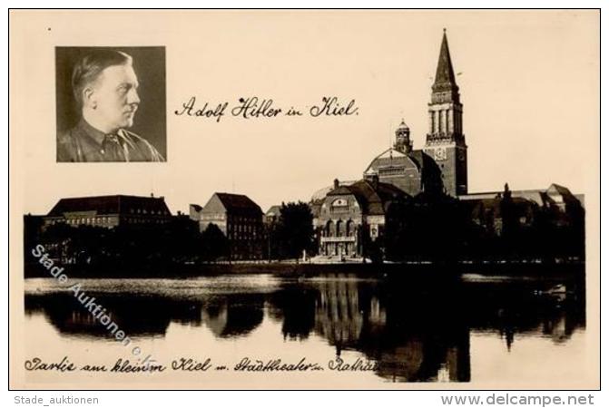 Hitler Kiel (2300) WK II  Foto AK I-II - Weltkrieg 1939-45