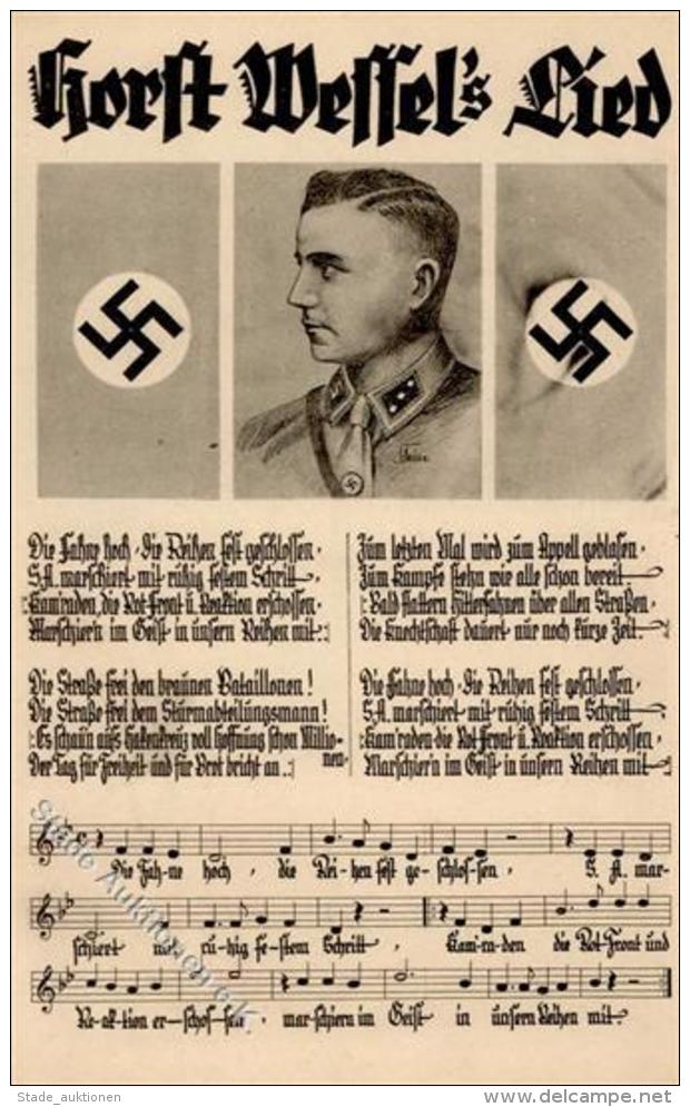 HORST WESSEL LIED WK II - I-II - Weltkrieg 1939-45