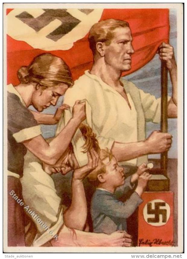 Propaganda WK II Sign. Albrecht, Felix K&uuml;nstler-Karte I- - Weltkrieg 1939-45