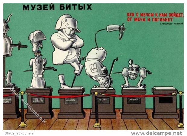 Propaganda Russland K&uuml;nstler-Karte I-II - Weltkrieg 1939-45