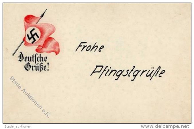 FAHNE/STANDARTE WK II - Deutsche Gr&uuml;sse I-II - Weltkrieg 1939-45