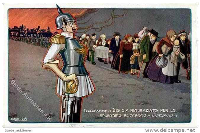Adel Hohenzollern Kaiser Wilhelm II Karikatur I-II - Sonstige & Ohne Zuordnung