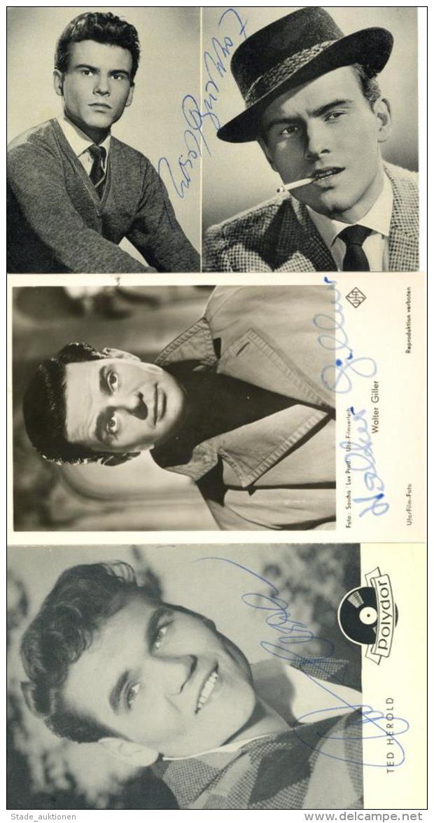 Schauspieler Autogramme Lot Mit 3 Foto-Karten I-II - Schauspieler