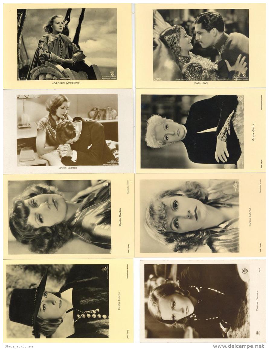 Greta Garbo Partie Von Circa 20 Ansichtskarten I-II - Schauspieler