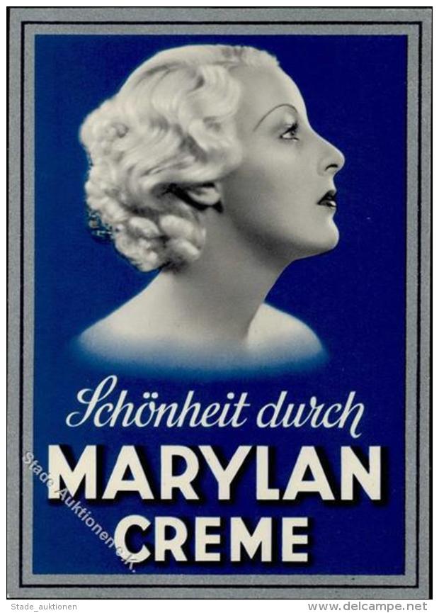 Werbung Kosmetik Marylan Creme Werbe AK I-II Publicite - Werbepostkarten